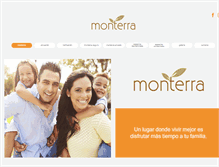 Tablet Screenshot of monterra.com.mx